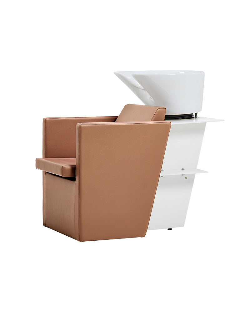 Compact - Pruun pesutool - valge kauss